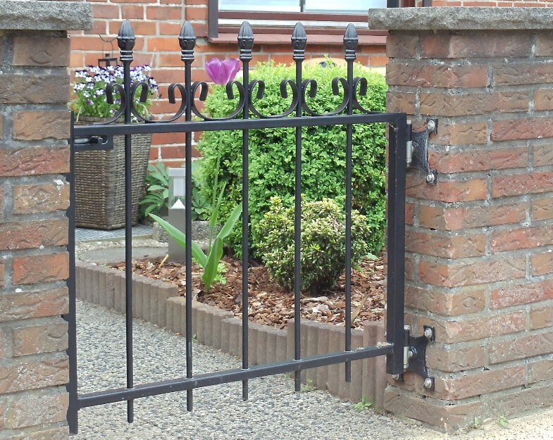 Gartentor aus Metall nach Maß Kaufen - Gartentore bei Zauncenter 2000